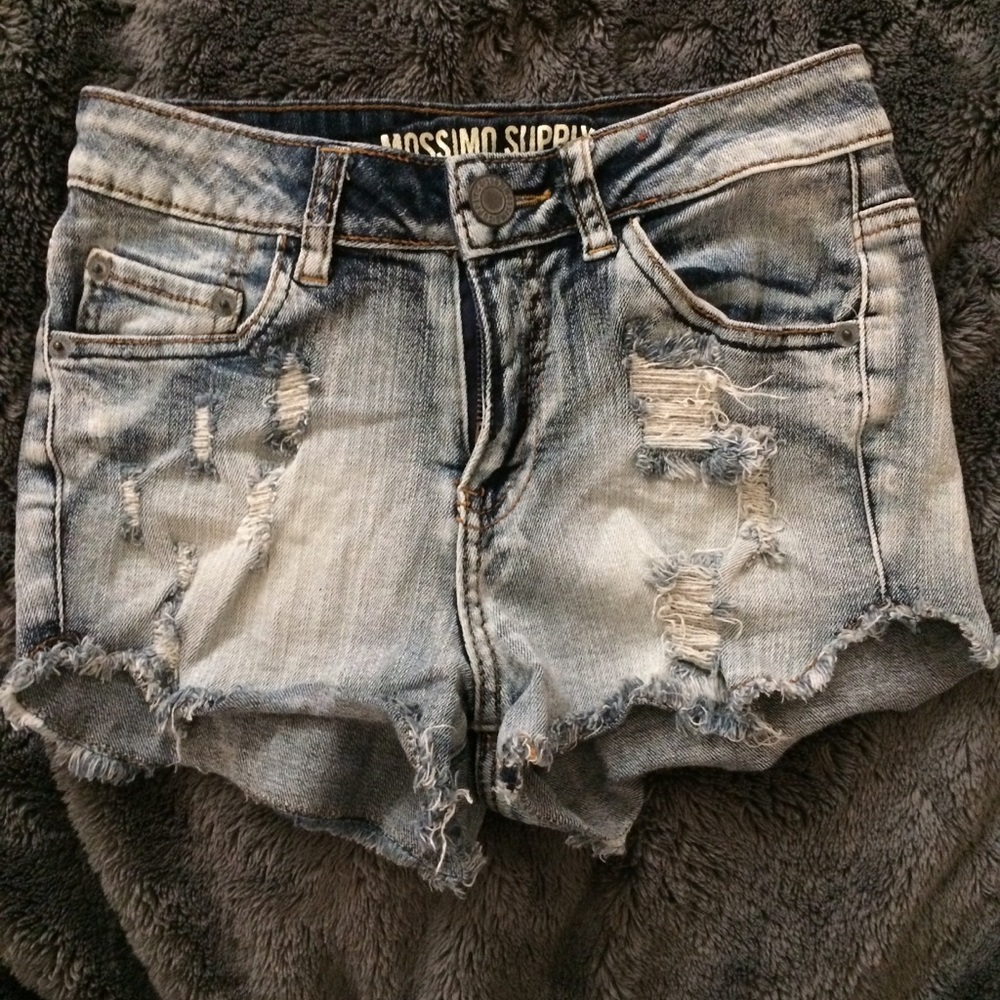Mossimo Distress Denim Shorts